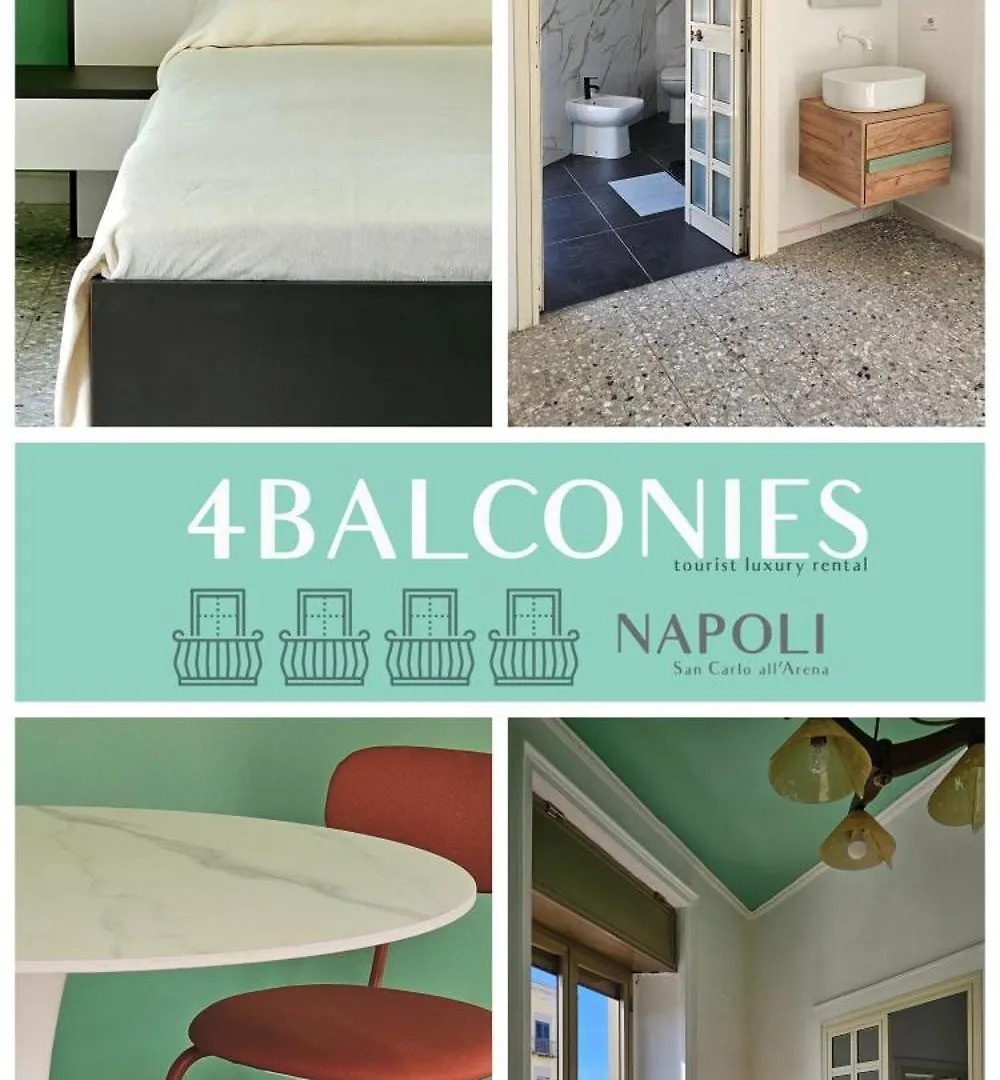 4 Balconies A Palazzo Fuga Apartment Naples